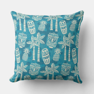 Retro-Mid-Century-Modern-Tiki-Muster Kissen