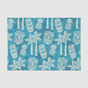 Retro-Mid-Century-Modern-Tiki-Muster Seidenpapier