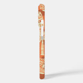 Retro Mid Century Modern Tiki Pattern Case-Mate iPhone Hülle (Rückseite / Links)