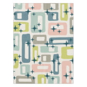 Retro Mid Century Modern Tischdecke (Vorderseite)