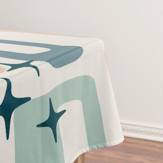 Retro Mid Century Modern Tischdecke (Beispiel)