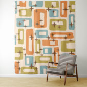 Retro Mid Century Modern Wandteppich (Beispiel)