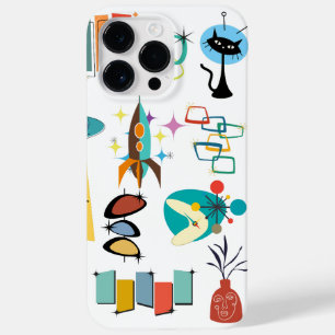 Retro Mid Century Modernes iPhone/iPad Gehäuse Case-Mate iPhone 14 Pro Max Hülle