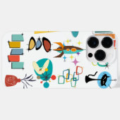 Retro Mid Century Modernes iPhone/iPad Gehäuse Case-Mate iPhone Hülle (Rückseite (Horizontal))