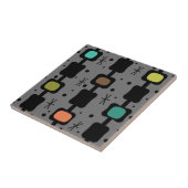 Retro Mid Mod Columns Boxen mehrfarbig Fliese (Seite)