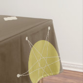 Retro Mid Mod Sternexplosion Sky mehrfarbig Tischdecke (Beispiel)