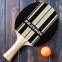Retro Midnight Board Streifen mit Namen