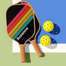 Retro Midnight Rainbow mit Name