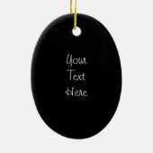 Retro Mikrofon auf Bühne Keramikornament (Hinten)