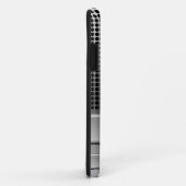 Retro Mikrofon-Namen-Schablone Case-Mate iPhone Hülle (Hinten/Rechts)