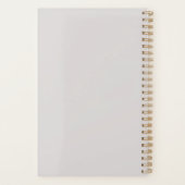 Retro-Mikrofon, wenn Wörter Musik Versage Planer (Rückseite)