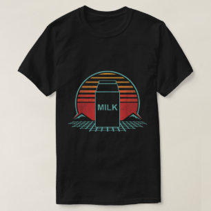 Retro-Milch-Vaporwave-Ästhetik T-Shirt