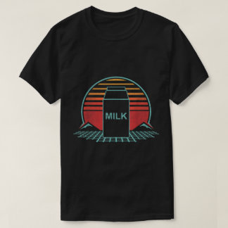 Retro-Milch-Vaporwave-Ästhetik T-Shirt