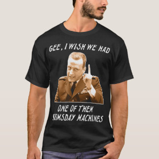Retro-Militär-Zitat Weltuntergangsmaschine-Poster- T-Shirt