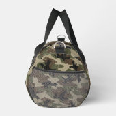 Retro Military Camouflage Pattern Duffle Bag (Rechts)