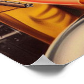 Retro Military Pinup Poster (Ecke)