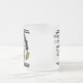 Retro Mimi T-shirts and Gifts Mattglastasse (Mittel)