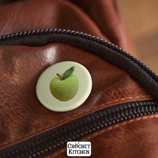 Retro Minimal handgefertigte Fahrzeuge Green Croch Button