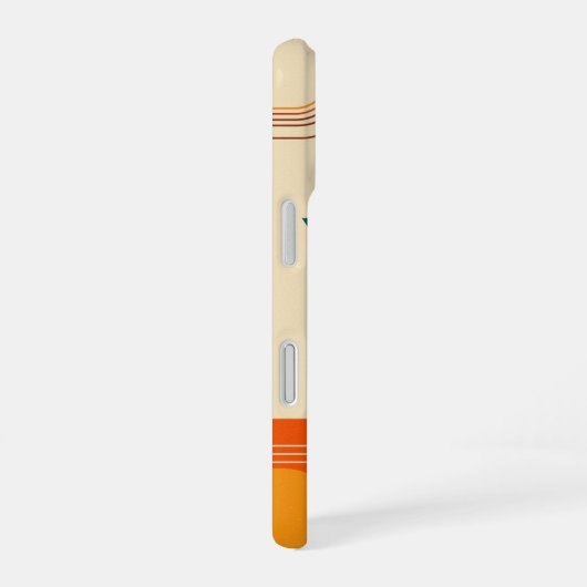 Retro Minimalist Kettle iPhone 16 Hülle (Rechte Seite)