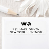 Retro Minimalist Monogram Initials Design (Insitu)