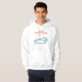 Retro Minimalist Prix L'Arc De Triomphe Print Hoodie (Vorne ganz)