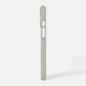 Retro-Minimalist-Sakura-Blüten iPhone 16 Hülle (Linke Seite)