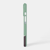 Retro Minimalist Thermos and Cup iPhone 16 Hülle (Linke Seite)