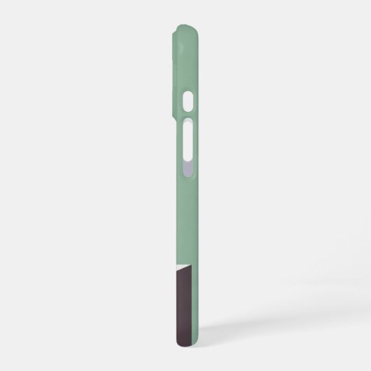 Retro Minimalist Thermos and Cup iPhone 16 Hülle (Linke Seite)