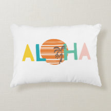 Retro, Minimalistisch "Aloha" Hawaii Sonnenunterga