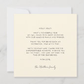 Retro Minimalistisch Frohe Weihnachten Roter Platz (Rückseite)