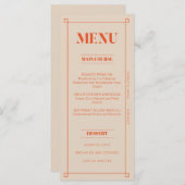 Retro Minimalistische benutzerdefinierte Karte (Vorne/Hinten)