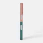 Retro-minimalistische Bogenillustration iPhone 16 Hülle (Rechte Seite)