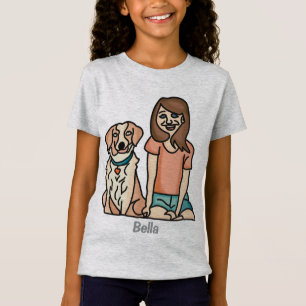 Retro minimalistische phantastische Freundschaft T-Shirt