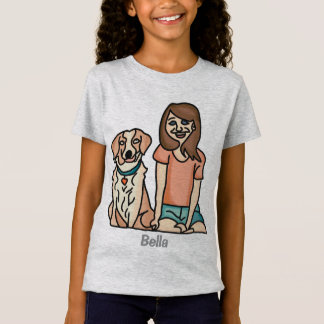 Retro minimalistische phantastische Freundschaft T-Shirt