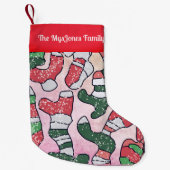 Retro-Minimalistische Socken in Ferienfarben (Vorderseite)