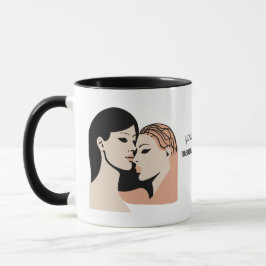 Retro-Minimalistische, unausgesprochene Anleihenfa Tasse