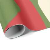 Retro Minimalistische Weihnachtsmuster aus dem Mit Geschenkpapier (Rolleneckpunkt)