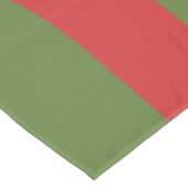 Retro Minimalistisches Weihnachtsmuster Mitte des Tischdecke (Schrägansicht)