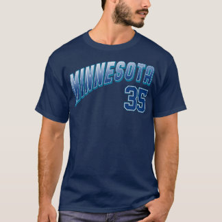 Retro Minnesota Nummer 7 T-Shirt