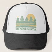 Retro Minnesota Truckerkappe (Vorderseite)