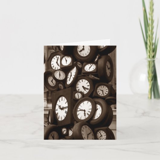 Retro Missing you Card Haven't seen you in a while Karte (Vorderseite)