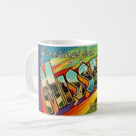 Retro Missoula MT  Kaffeetasse