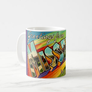 Retro Missoula MT Kaffeetasse