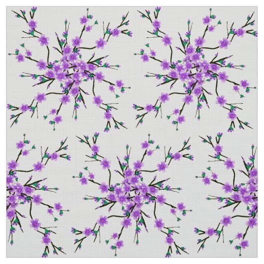 Retro mit Blumenmuster Stoff (Muster)