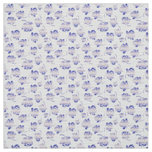 Retro mit Blumenmuster Stoff