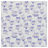 Retro mit Blumenmuster Stoff (Nahaufnahme)