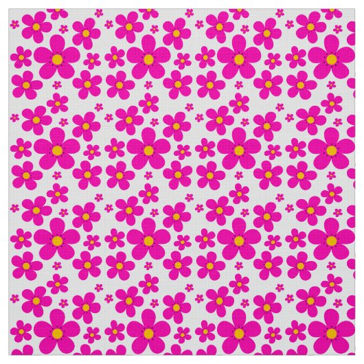 Retro mit Blumenmuster Stoff (Muster)