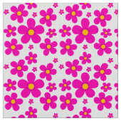 Retro mit Blumenmuster Stoff (Nahaufnahme)