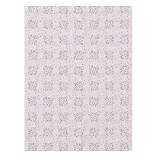 Retro mit Blumenmuster Tischdecke (Vorderseite)