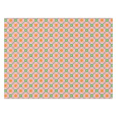 Retro mit Blumenmuster Tischdecke (Vorderseite (Horizontal))
